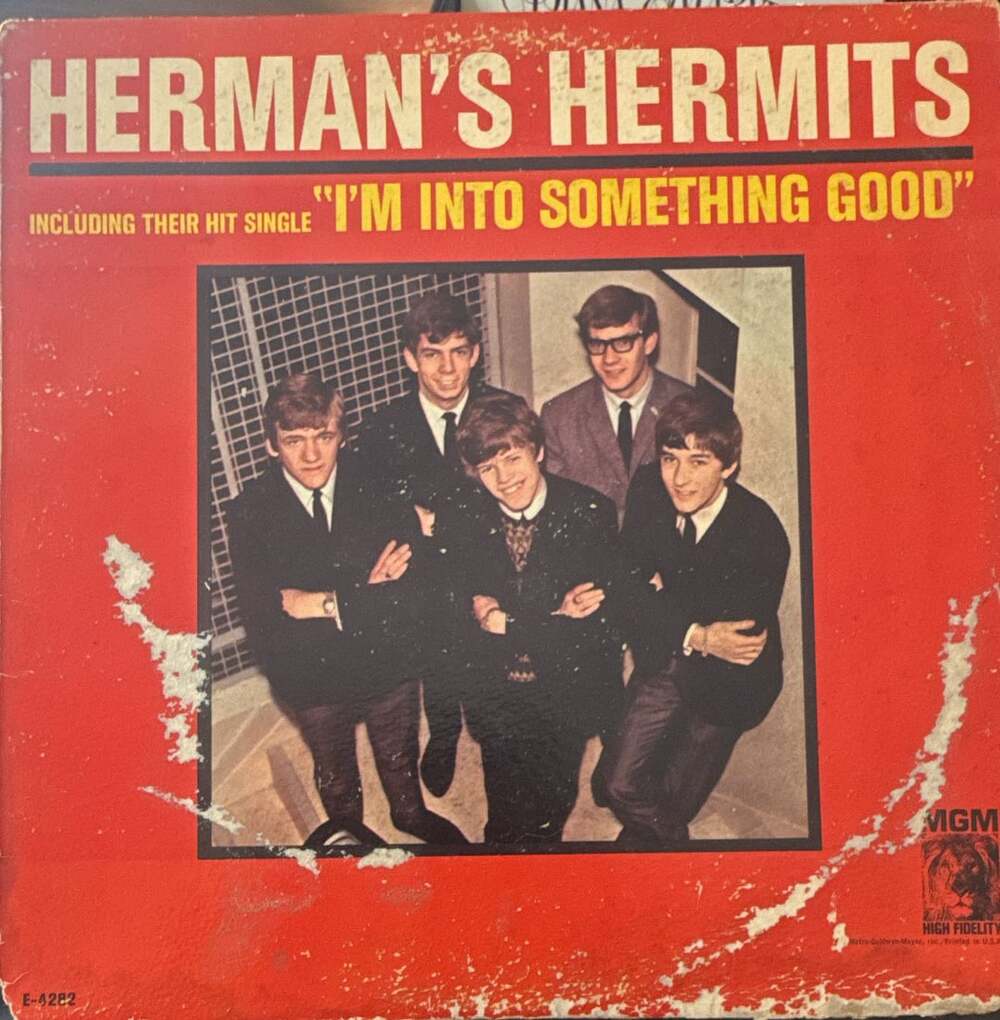 VG+/G: Herman's Hermits Introducing Herman's Hermits LP Vinyl Record Album